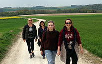 Walking the Somme Tour, April 2017