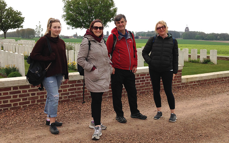 Walking the Somme Tour
